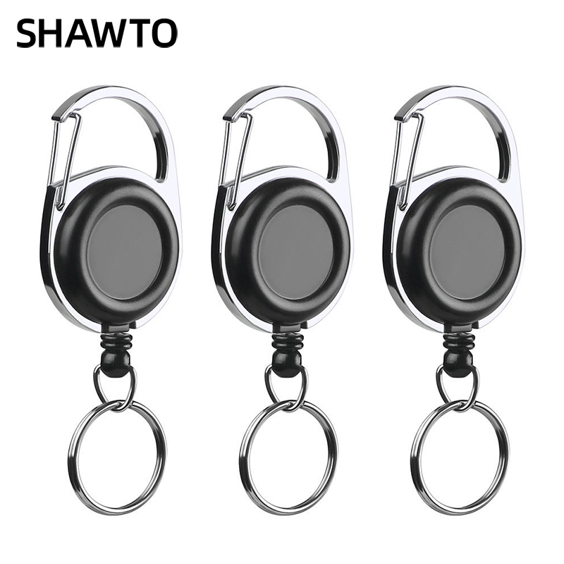 Fishing Equipment Fly - Shawto Elastic Fly Fishing KeyChain Retractor