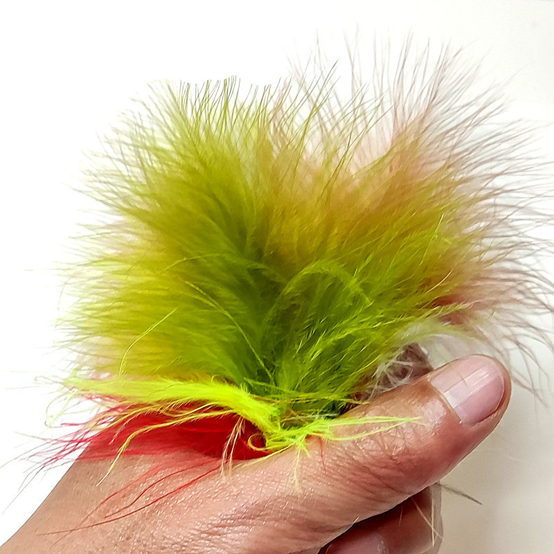 Fishing Equipment Fly - Selected 50pcs feathers turkey marabou fly