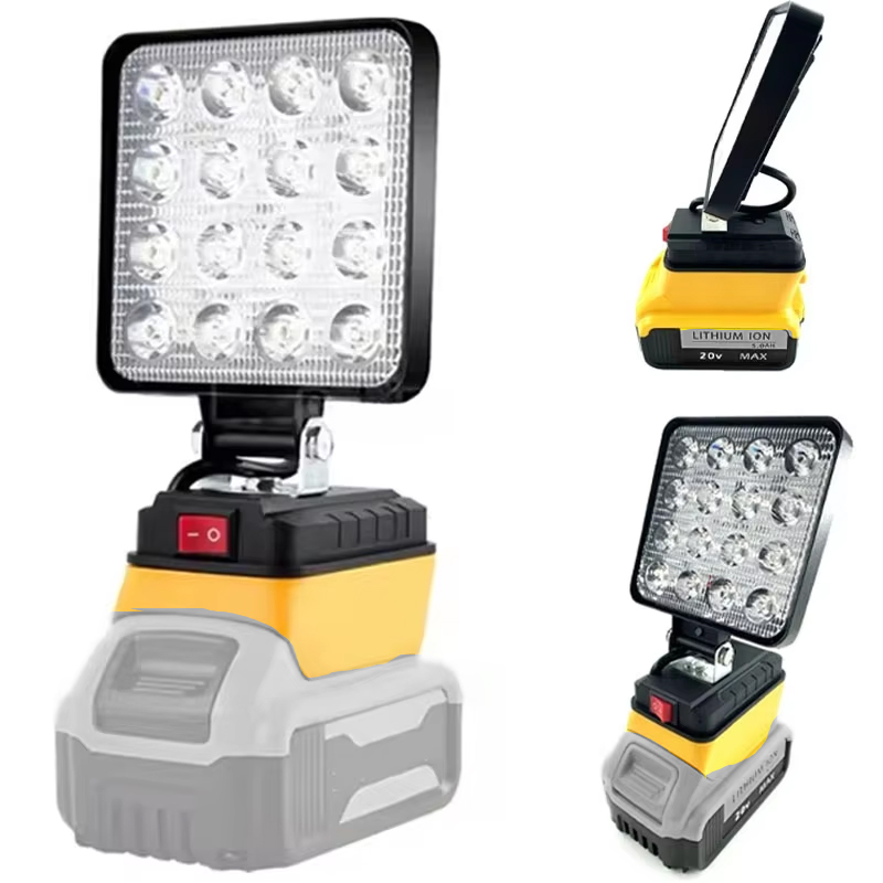 Fishing Equipment For Beginners - 4Inch Led Light Handheld Spotlights Cordless