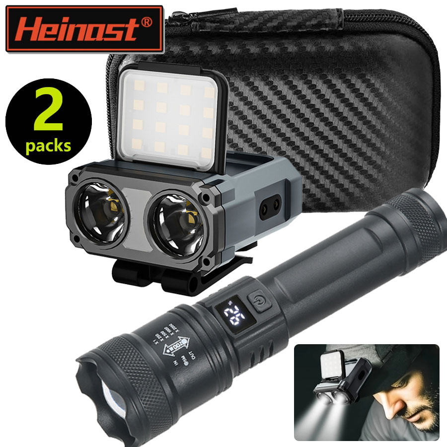 Fishing Headlamp - Ultra Bright Mini Rechargeable Head Lamp/Portable