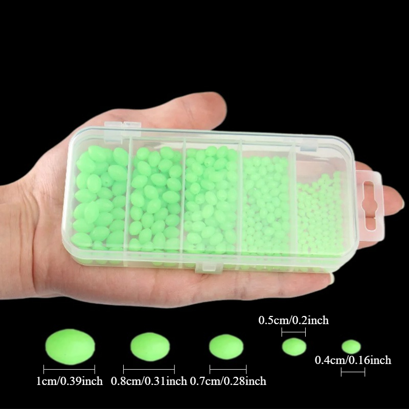 Ackibbik 375pcs/box Luminous F - огляд і ціна Soft Plastic Lure