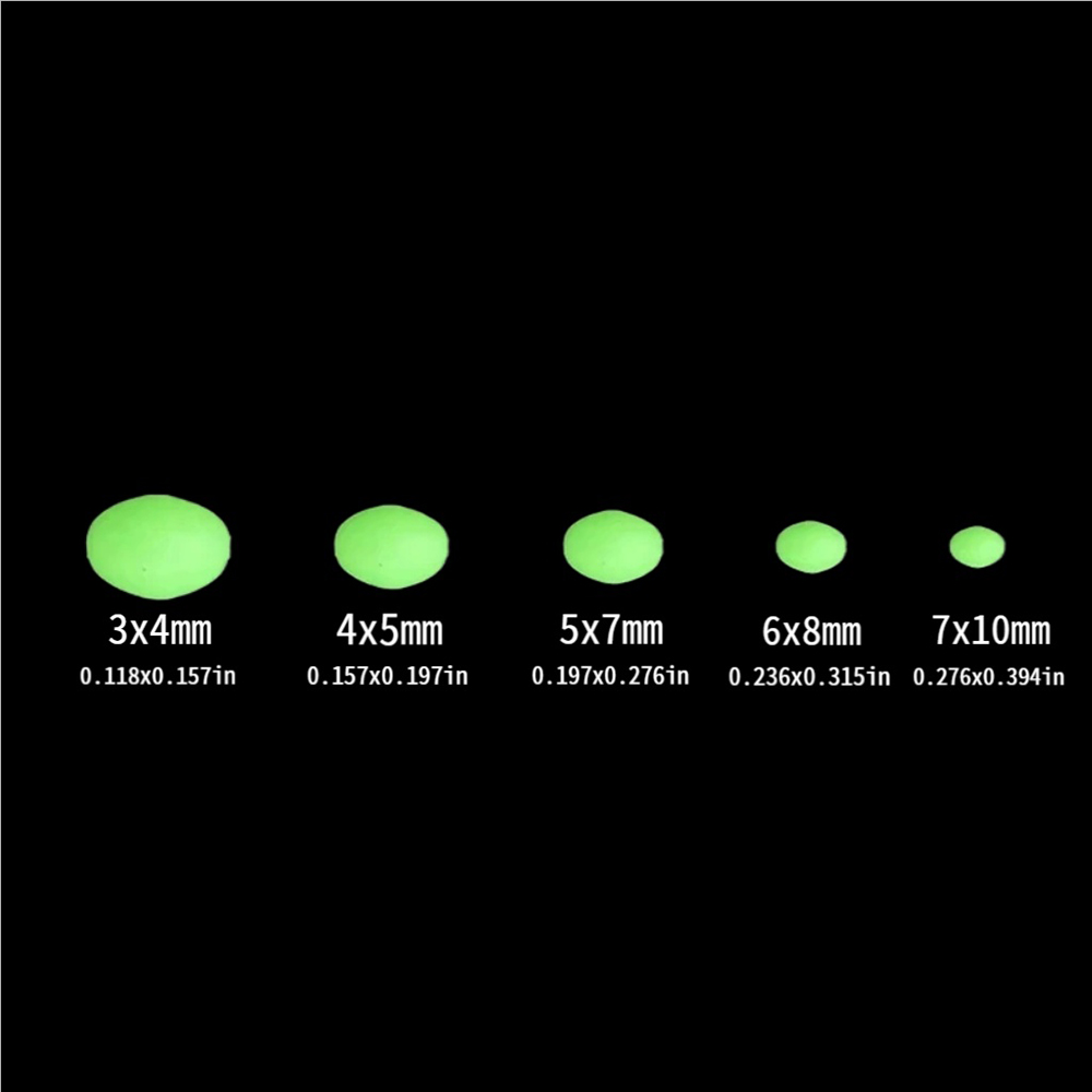 375Pcs/Set Night Luminous Fish - огляд і ціна Soft Plastic Lure