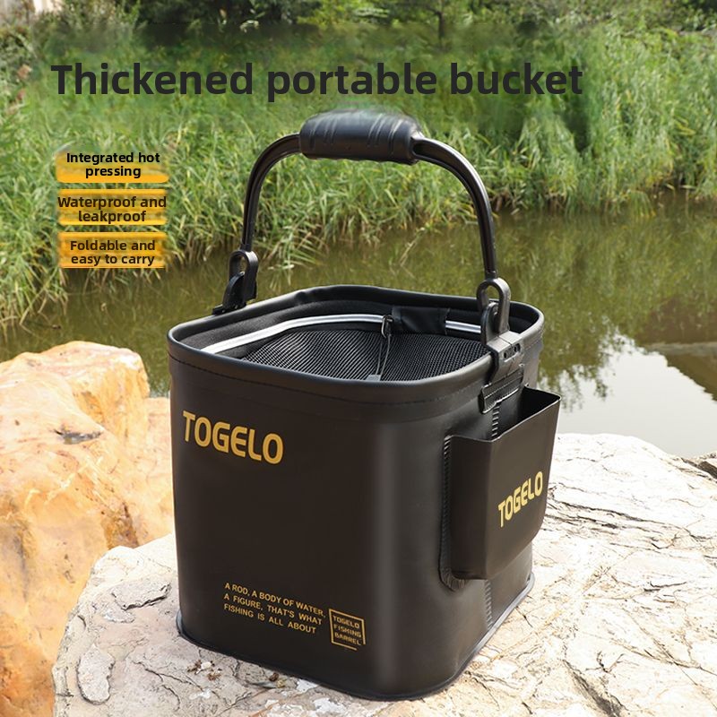 Fish bucket New folding fishin - огляд і ціна Fishing Equipment In