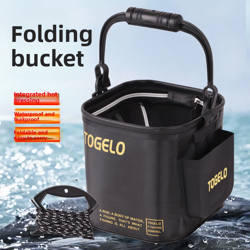 Fish bucket New folding fishin - огляд і ціна Fishing Equipment In