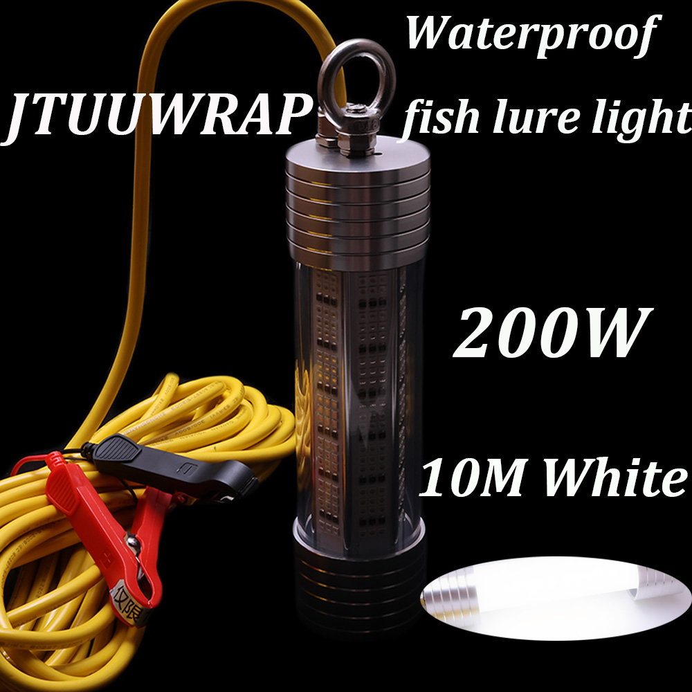 1 PC New 200W 12V Fishing Ligh - огляд і ціна Fishing Equipment Lures