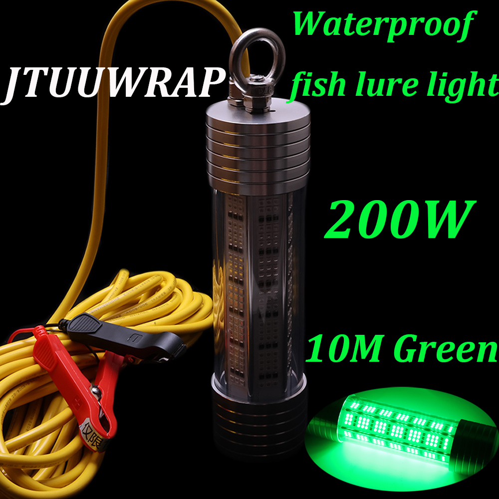 1 PC New 200W 12V Fishing Ligh - огляд і ціна Fishing Equipment Lures