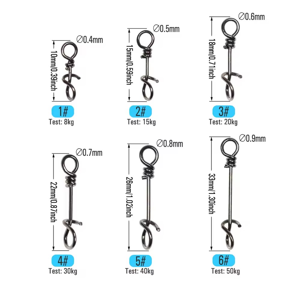 50PCS 10mm ~ 33mm Stainless St - огляд і ціна Fishing Equipment Fly