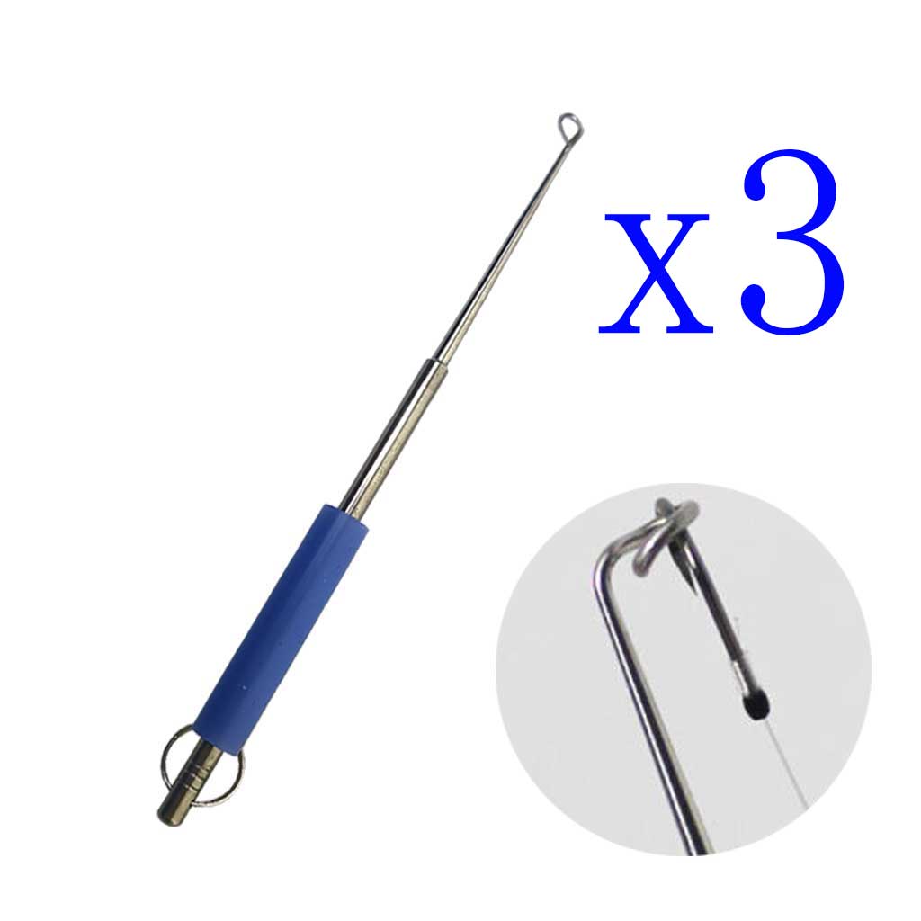 3-Pack Stainless Steel Fish Ho - огляд і ціна Fishing Equipment Price