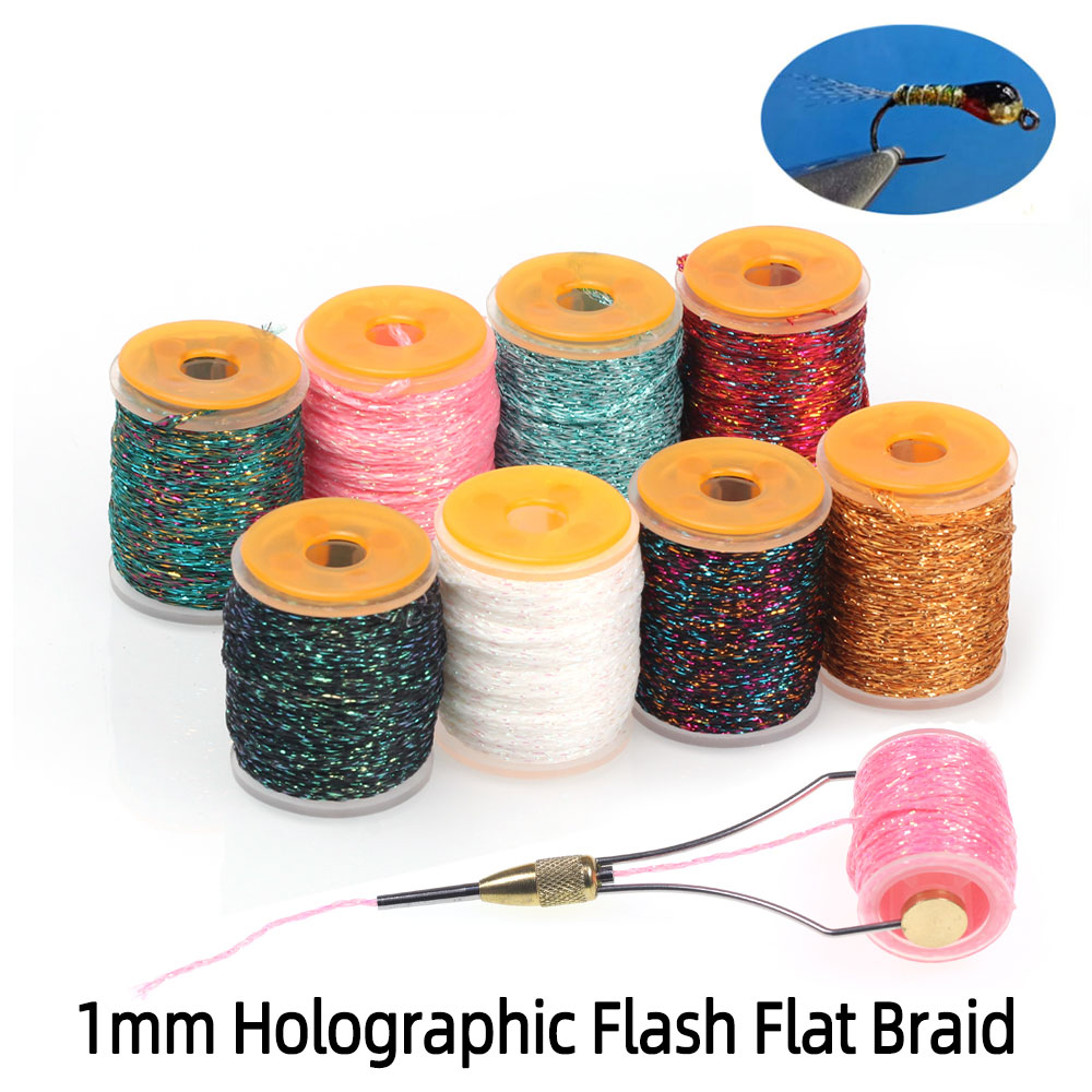 10m/Spool 1mm Holographic Flas - огляд і ціна Fishing Equipment Bundle