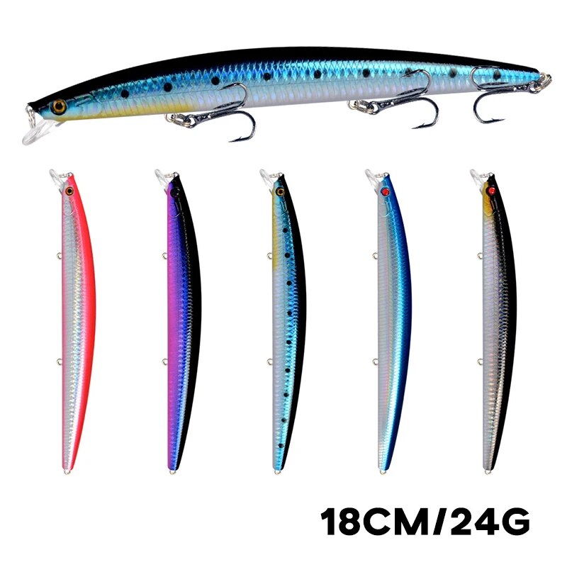 Minnow Fishing Lure Laser Hard - огляд і ціна Fishing Equipment Lures