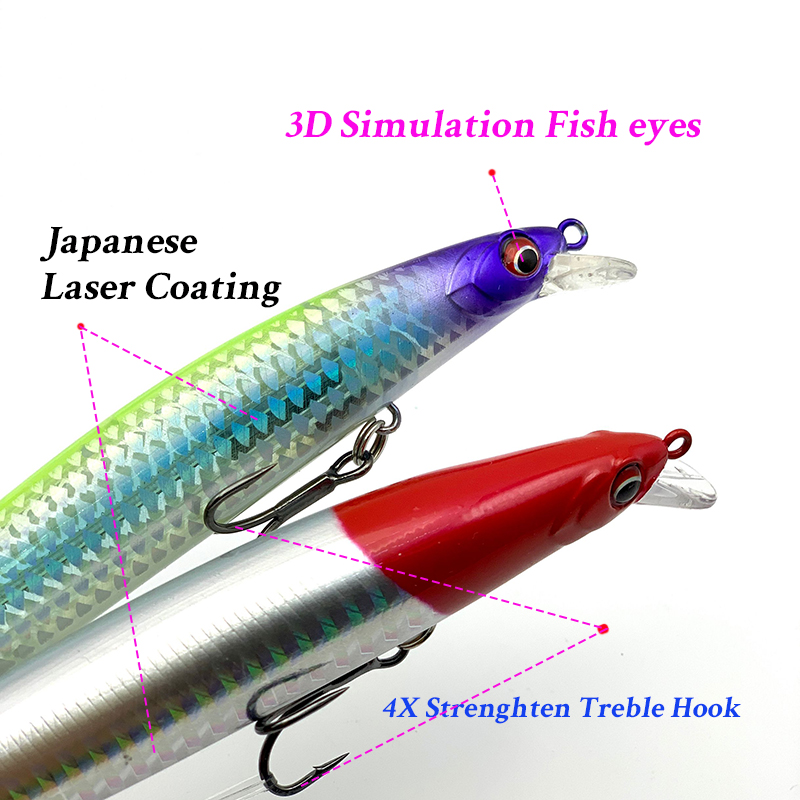 140mm 22g Testar Fishing Lure  - огляд і ціна Fishing Equipment Japan