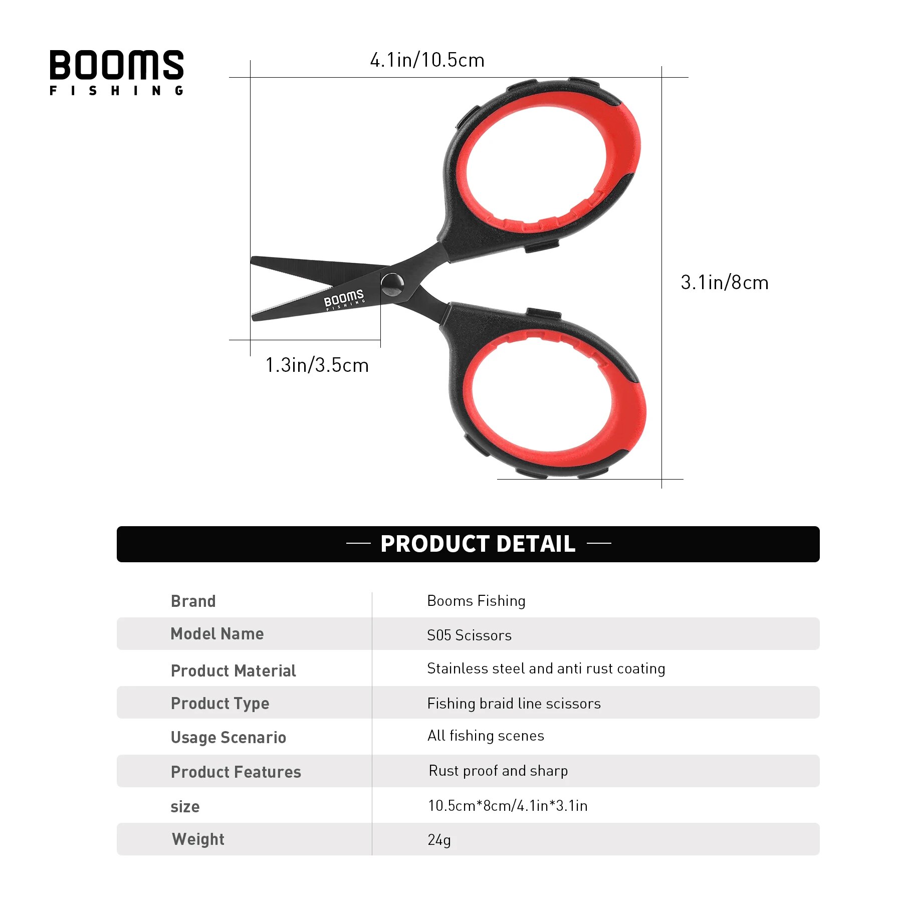 Booms Fishing S05 Braid Wire S - огляд і ціна Braided Fishing Line