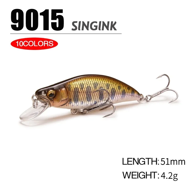 1pc Japan Design 51mm 4.2g Sin - огляд і ціна Fishing Equipment Japan