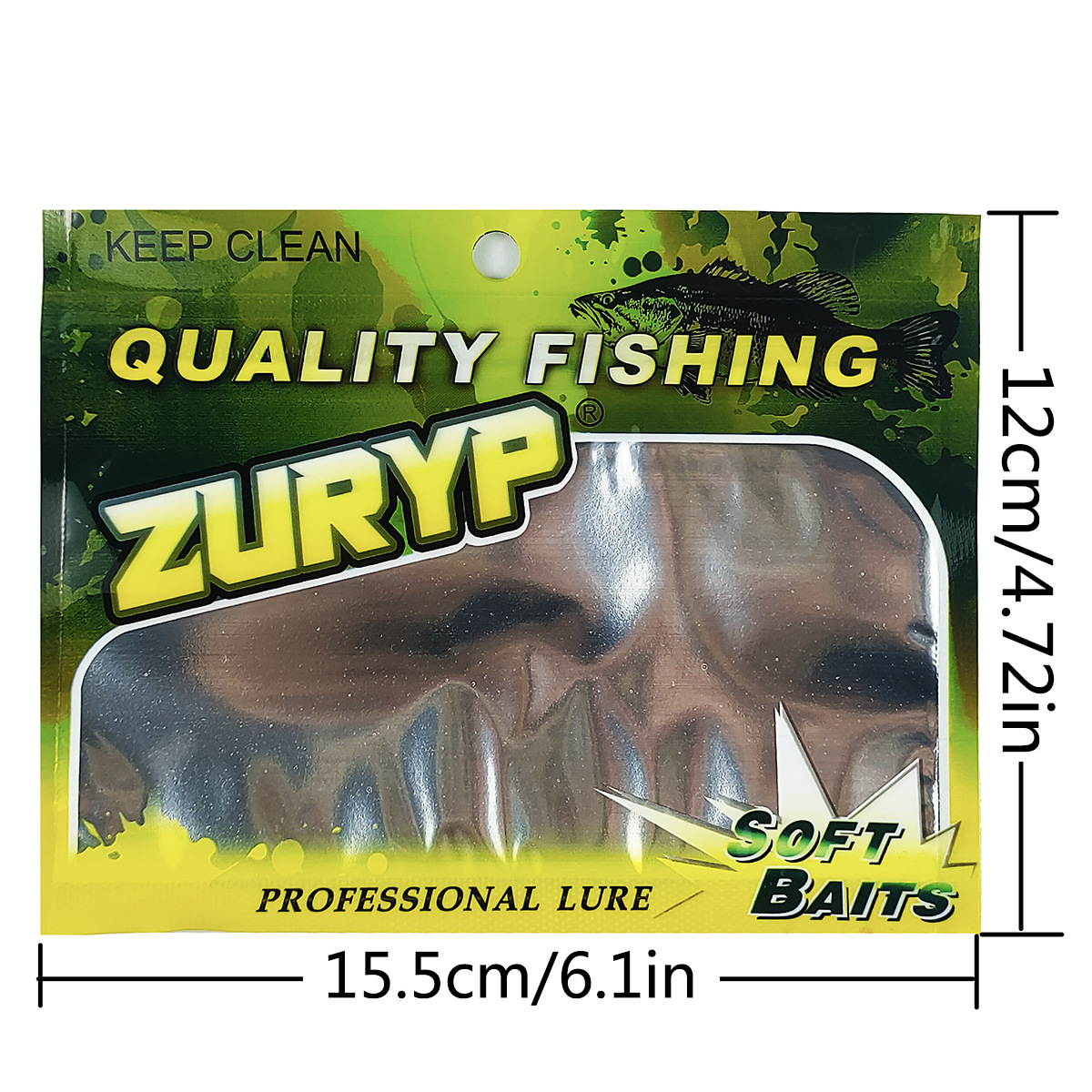 100pcs Bait Boutique Packaging - огляд і ціна Soft Plastic Lure