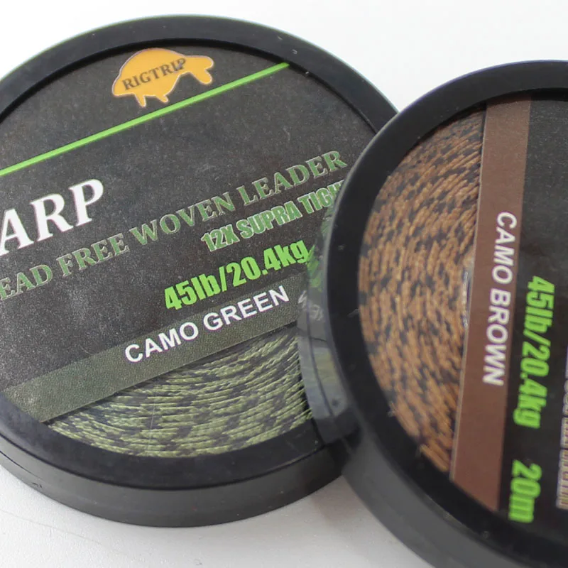 20m Carp Fishing Leader Line L - огляд і ціна Fishing Equipment Bundle