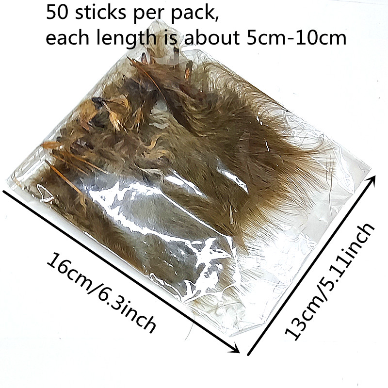 Selected 50pcs feathers turkey - огляд і ціна Fishing Equipment Fly