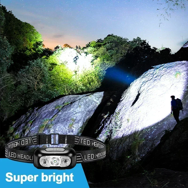 Strong Light Headlamp Mini Led - огляд і ціна Fishing Headlamp