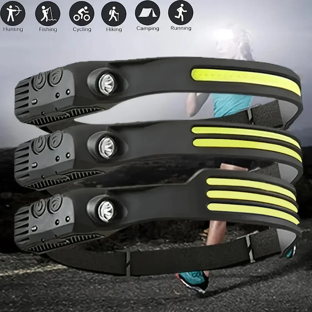 LED Sensor Headlamp Built-in B - огляд і ціна Fishing Headlamp