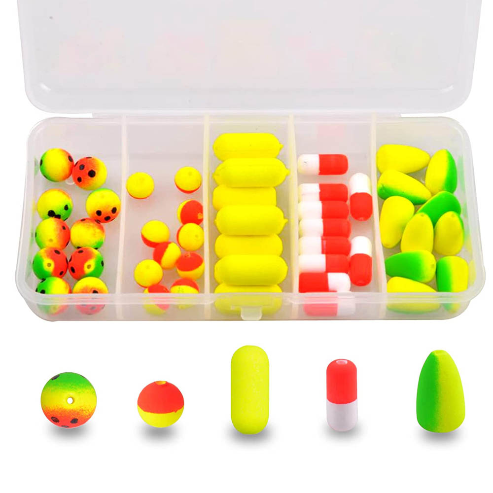 50Pcs Fishing Rig Floats Foam  - огляд і ціна Snell Fishing Rig