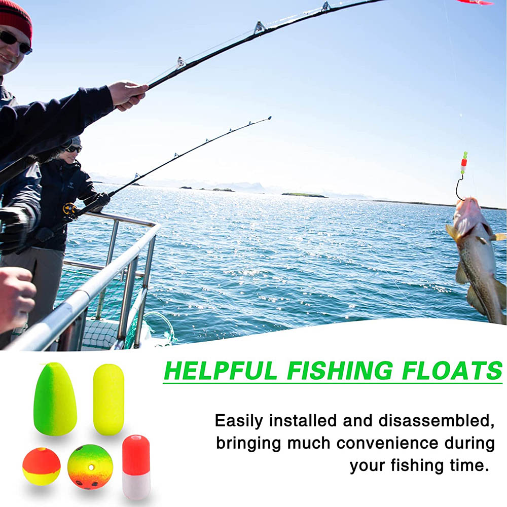 50Pcs Fishing Rig Floats Foam  - огляд і ціна Snell Fishing Rig