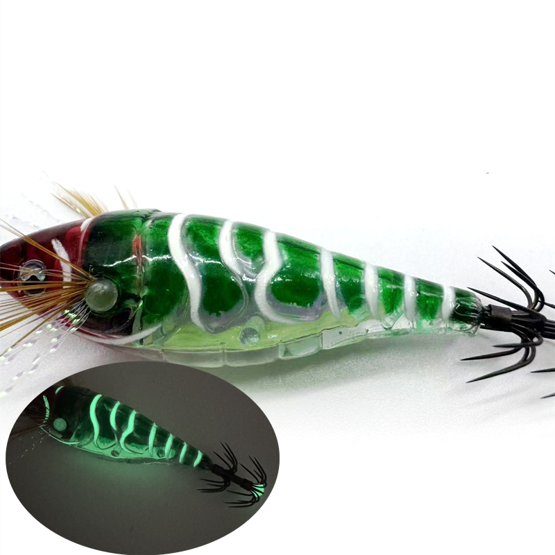 Luminous Wooden Shrimp Squid E - огляд і ціна Fishing Equipment Japan