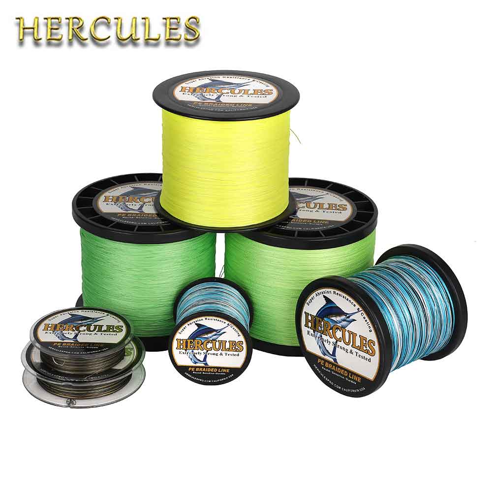 Hercules 8 Strand Braided 10-1 - огляд і ціна Fishing Equipment Bundle