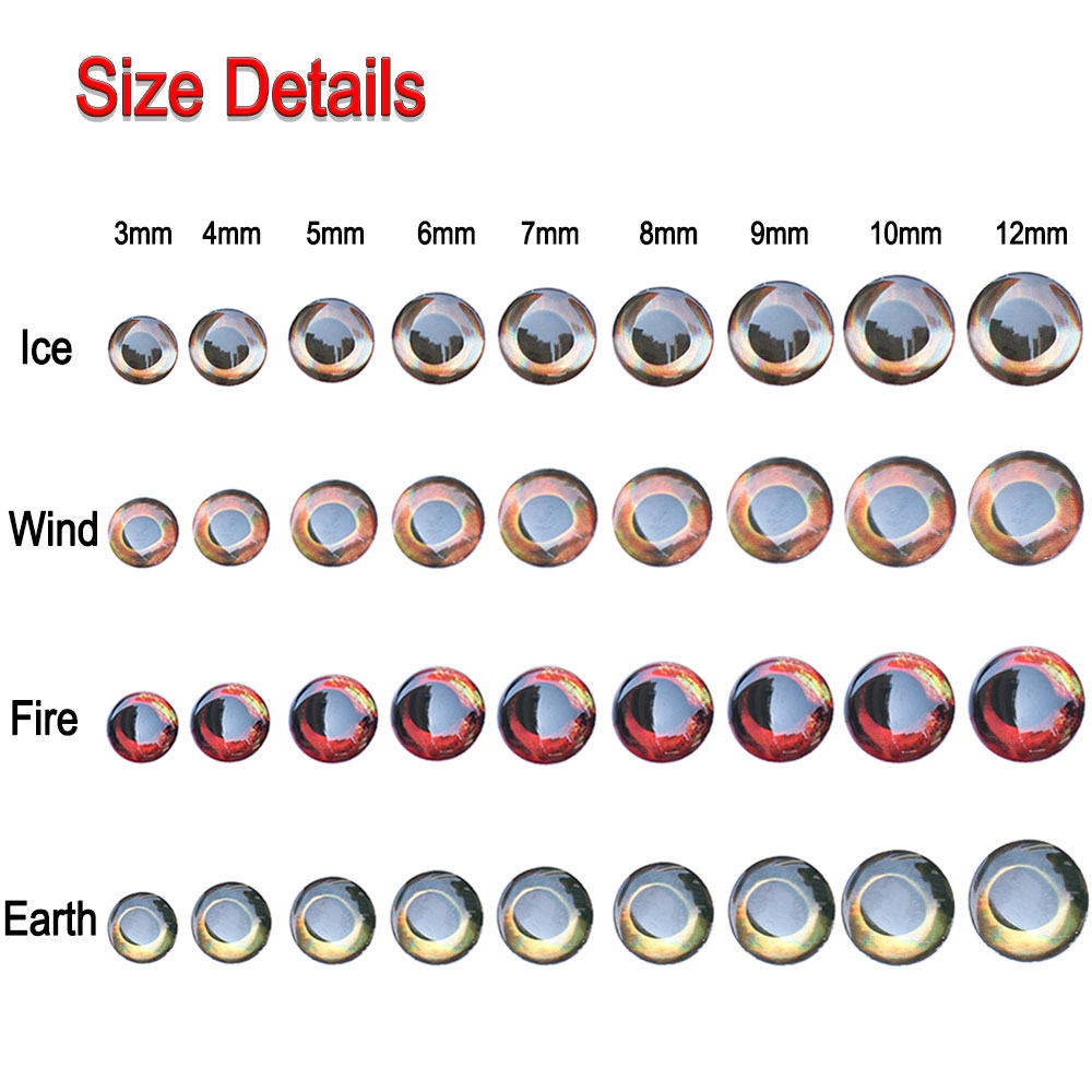 ICERIO 100PCS  Holographic 3D  - огляд і ціна Fishing Equipment Fly