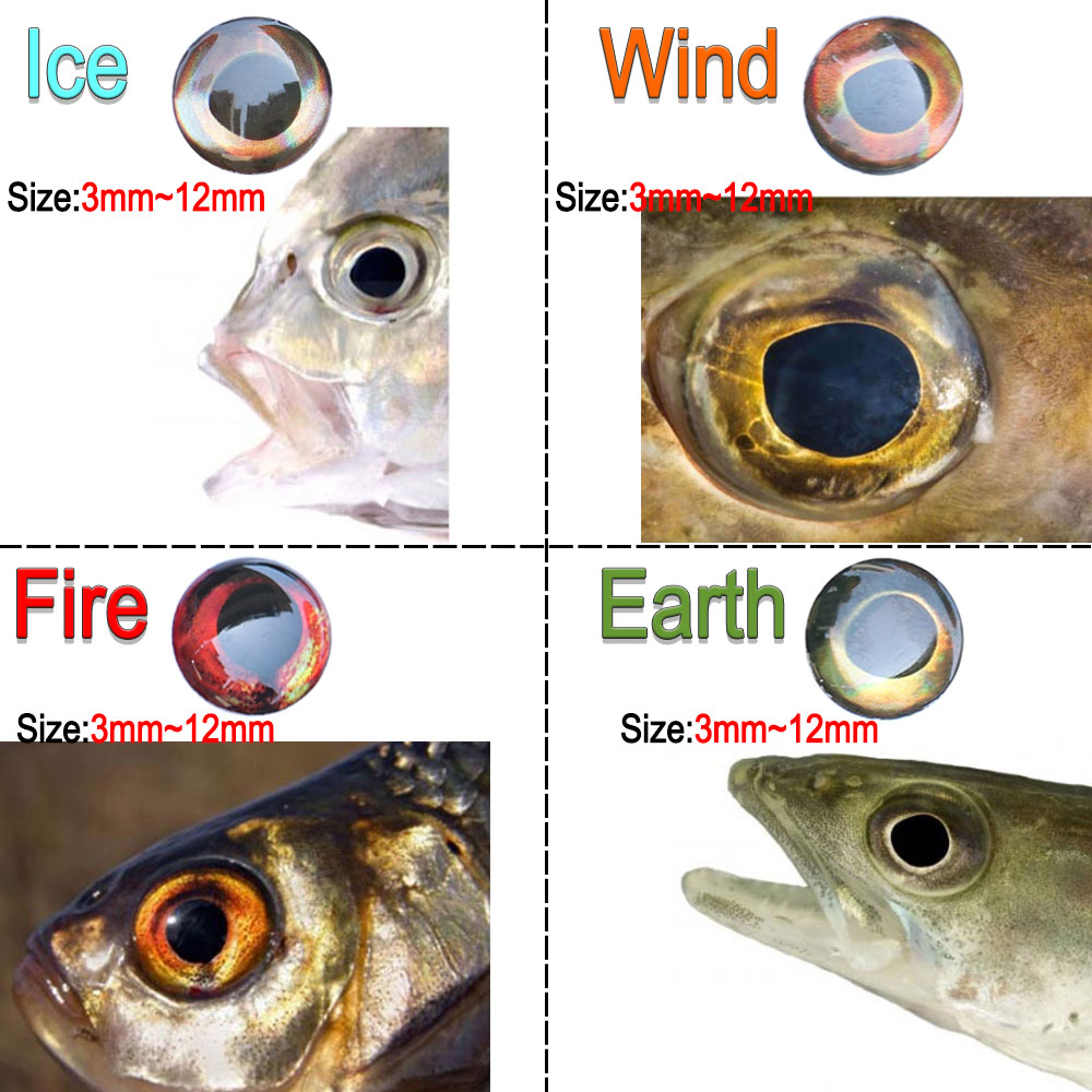 ICERIO 100PCS  Holographic 3D  - огляд і ціна Fishing Equipment Fly