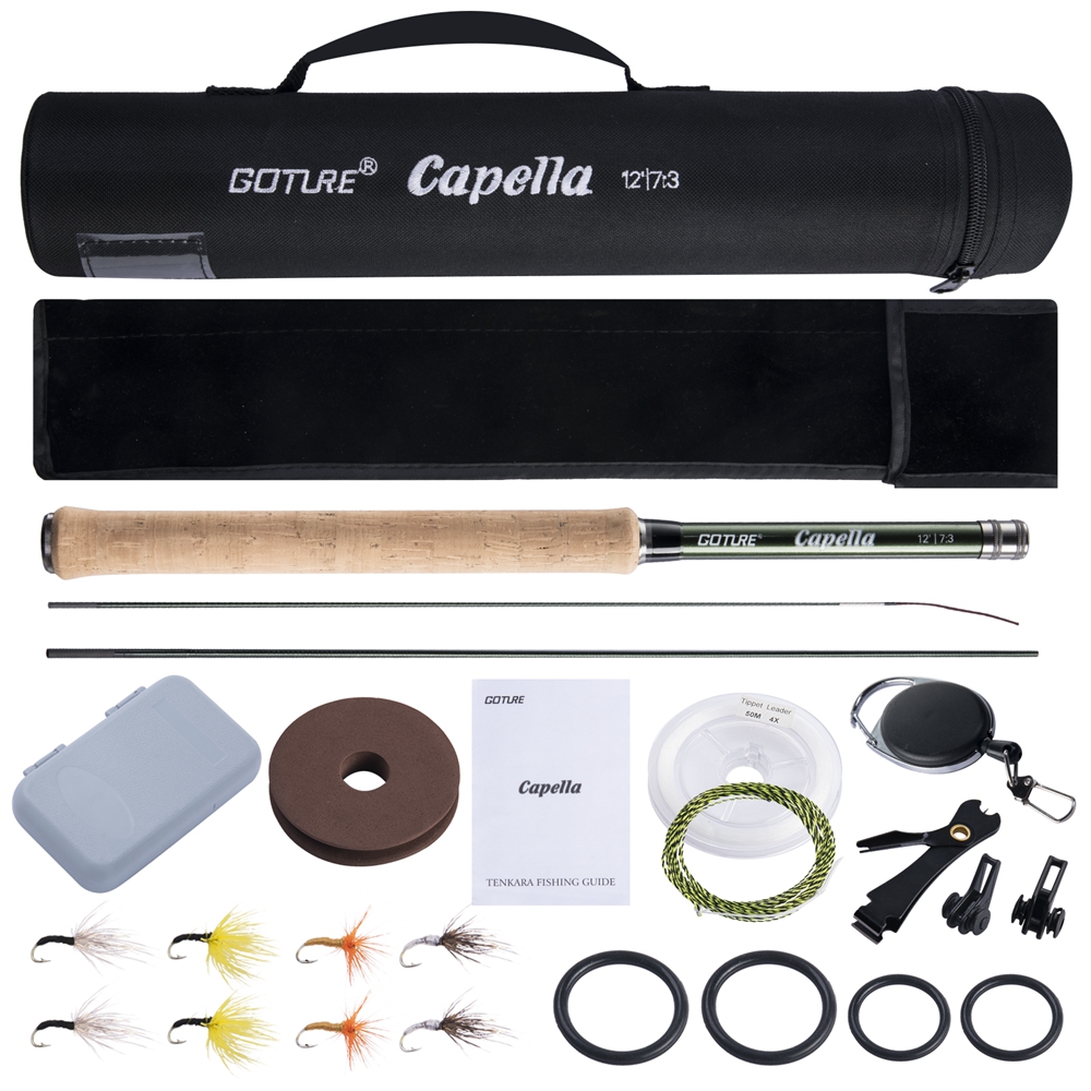 Goture Tenkara Fly Fishing Rod - огляд і ціна Fishing Equipment Fly