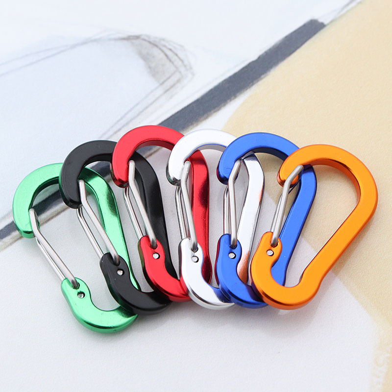 6pcs Carabiner Keychain Key Ch - огляд і ціна Fishing Equipment Bag