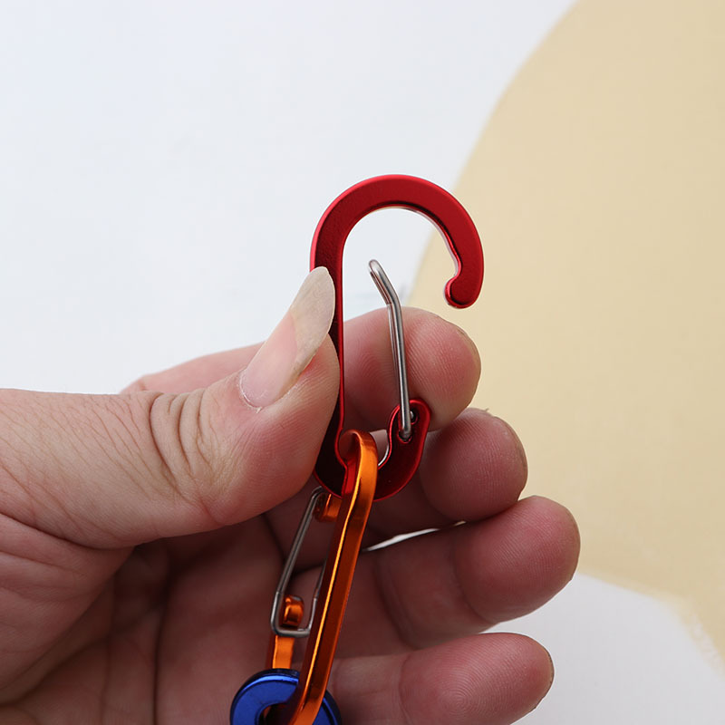 6pcs Carabiner Keychain Key Ch - огляд і ціна Fishing Equipment Bag