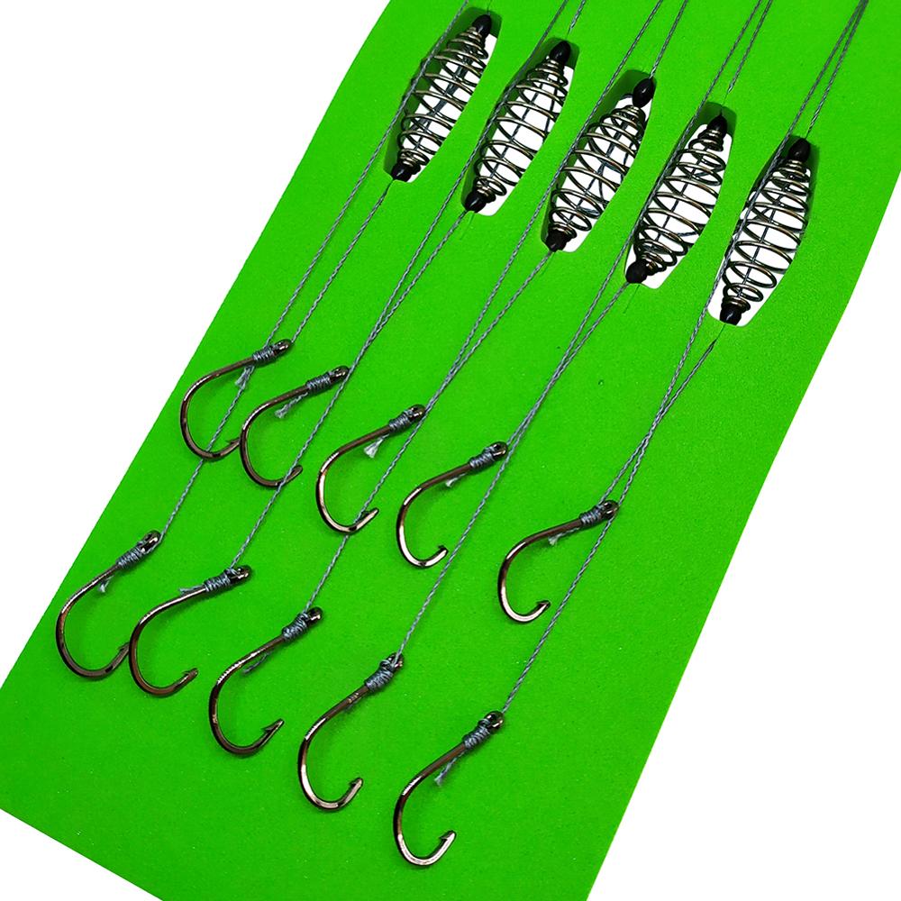 5-pieces Carp Hook Snelled Bai - огляд і ціна Snell Fishing Rig