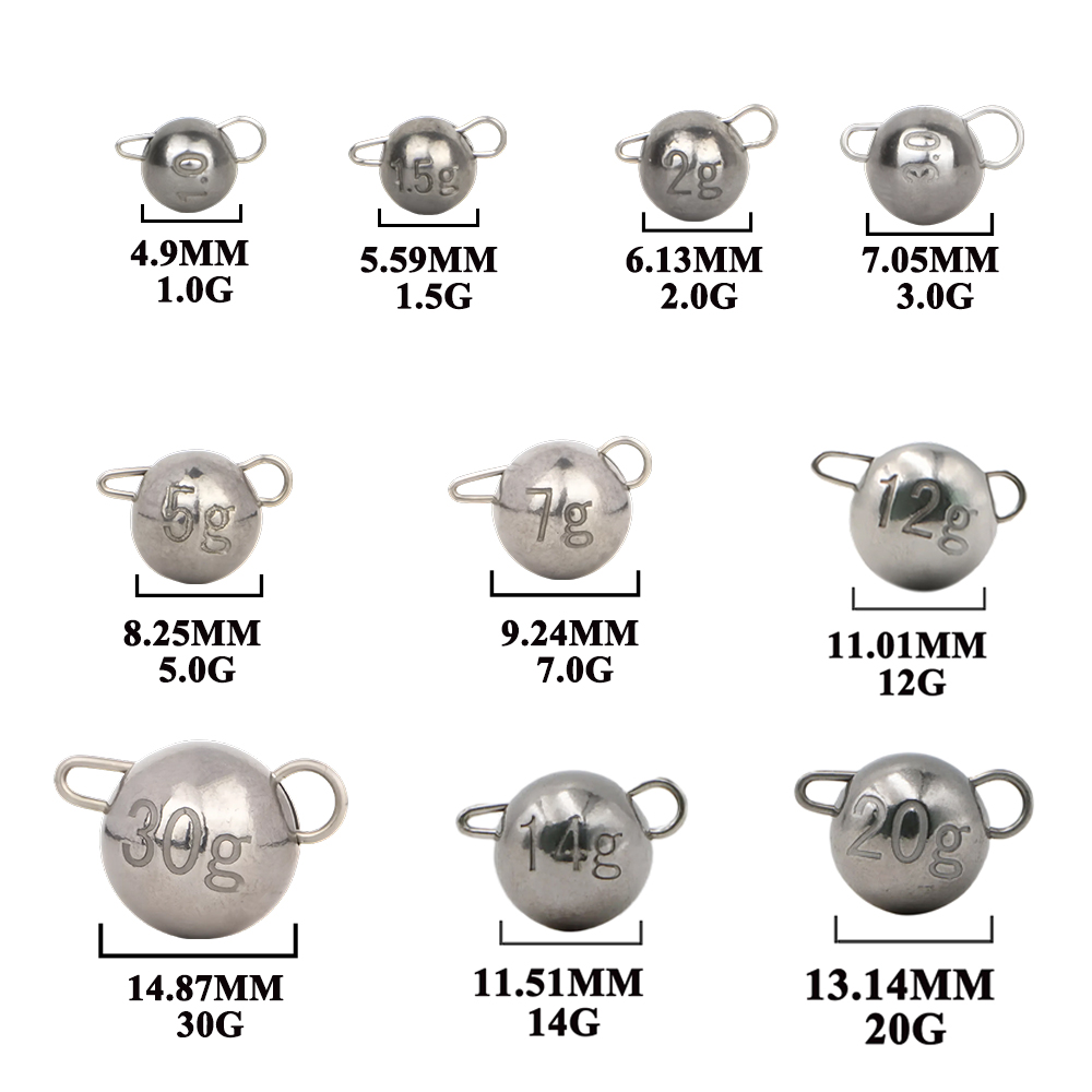 0.3-0.7g Fishing Tungsten Cheb - огляд і ціна Fishing Equipment Fly