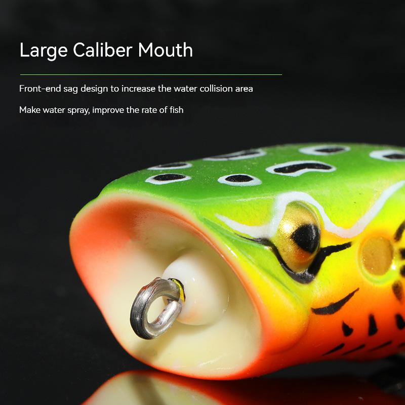 Big Mouth Topwater Frog Lures  - огляд і ціна Soft Plastic Lure