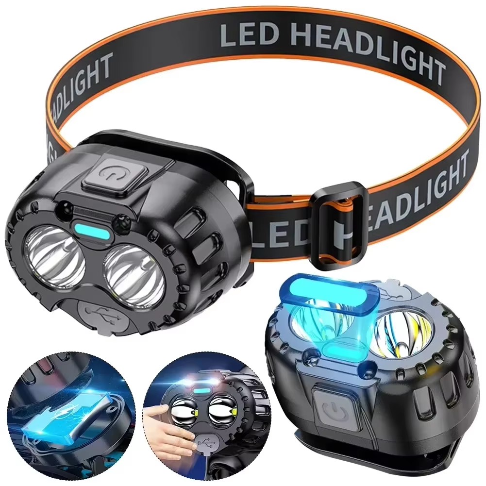 Powerful LED Headlamp IPX4 Wat - огляд і ціна Fishing Headlamp