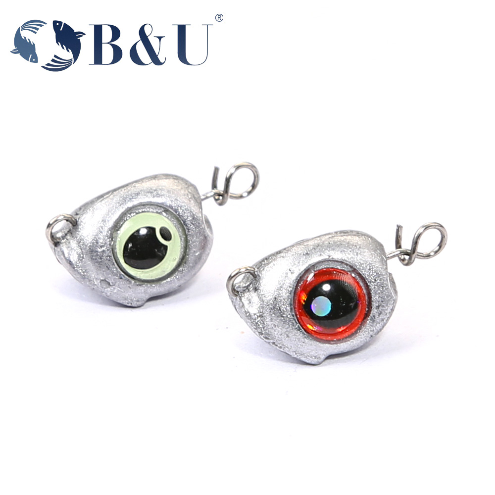 B&U Swing Jig Head Cheburashka - огляд і ціна Fishing Equipment Lures