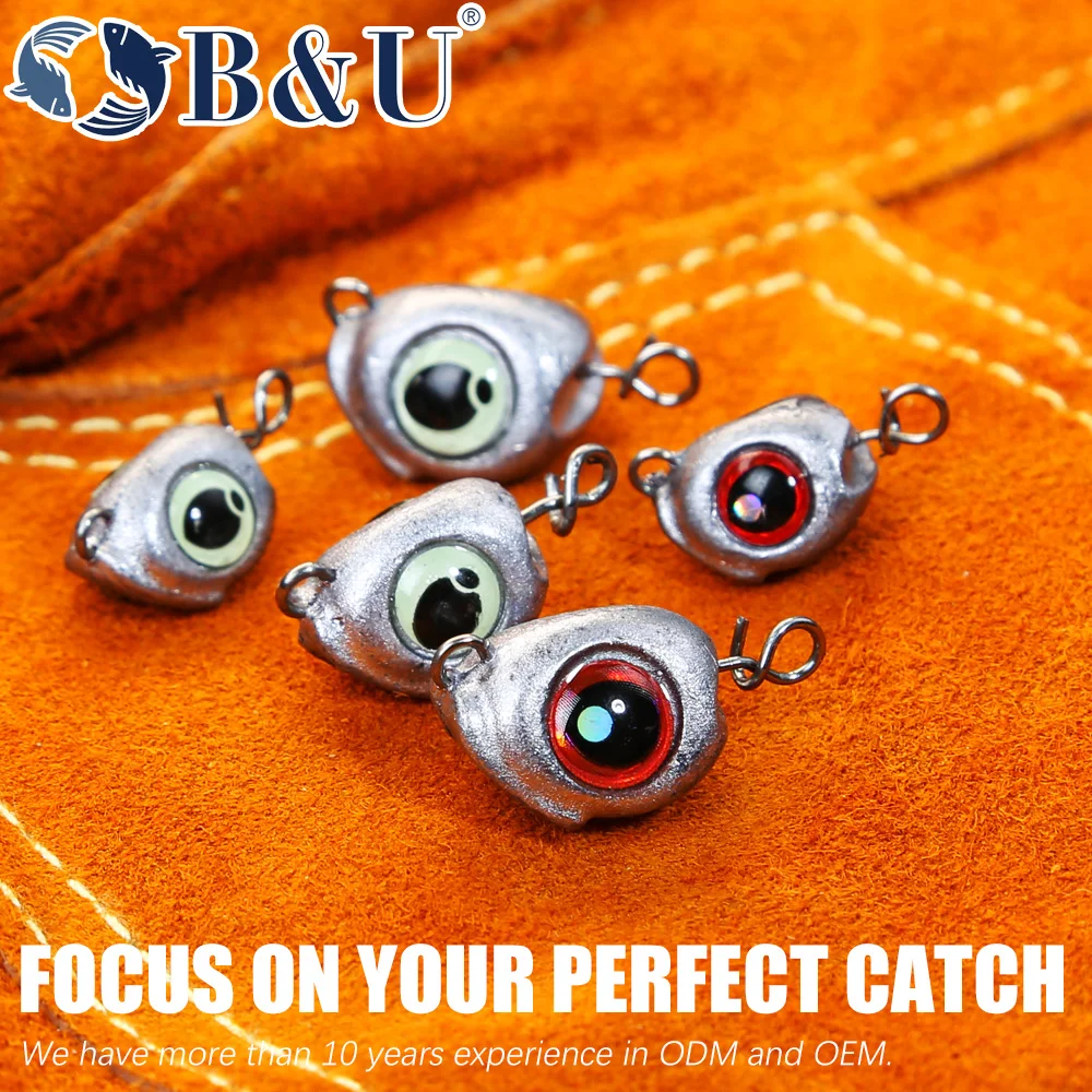 B&U Swing Jig Head Cheburashka - огляд і ціна Fishing Equipment Lures