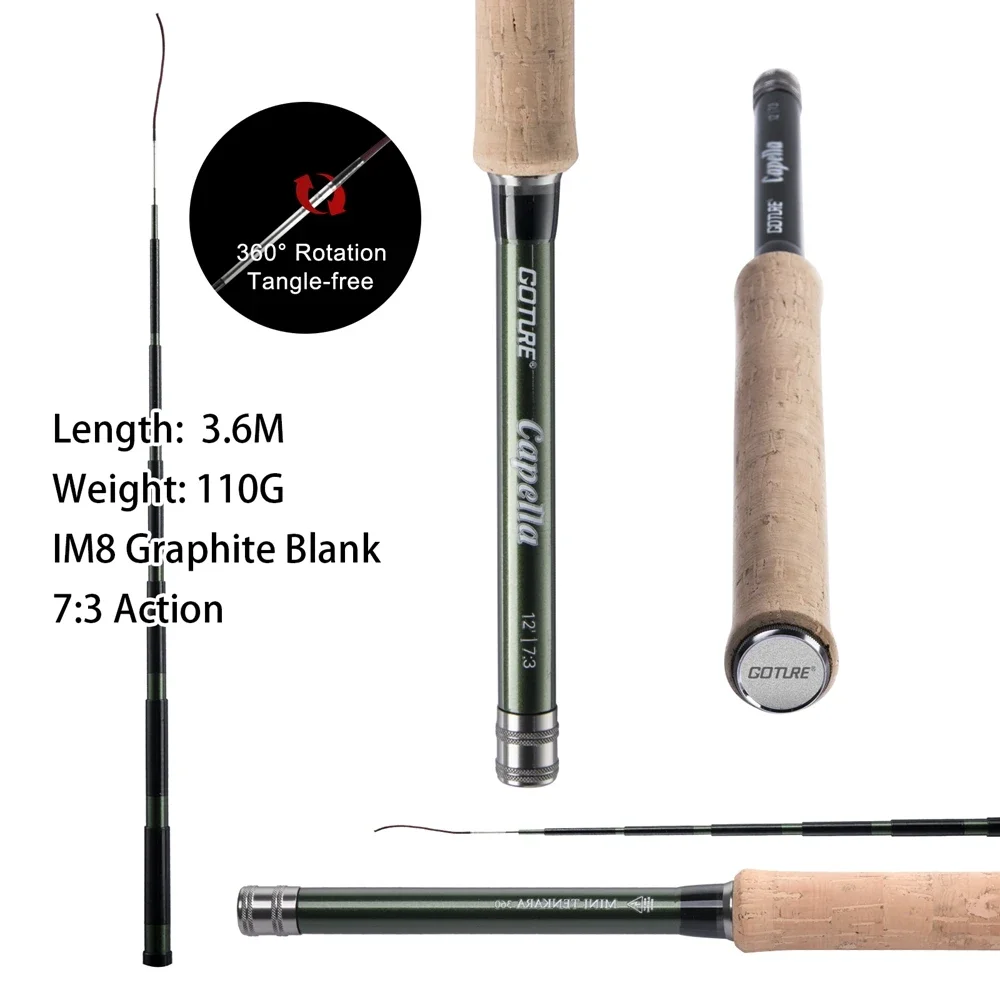 Goture 12FT Classical Tenkara  - огляд і ціна Fishing Equipment Fly
