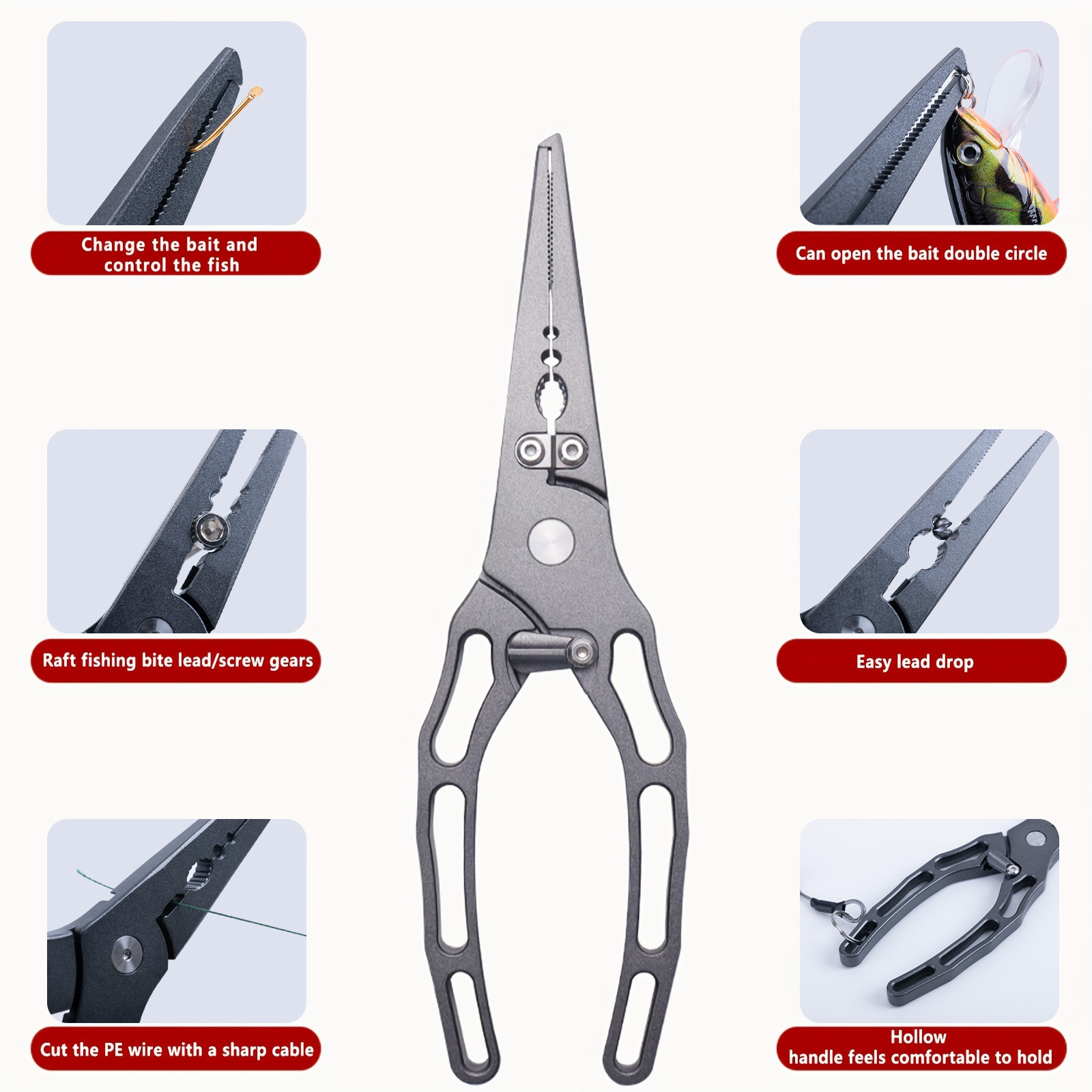 Fishing Pliers and Fish Grippe - огляд і ціна Fishing Equipment Price