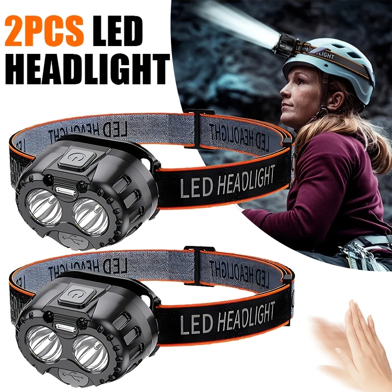 Powerful LED Induction Headlam - огляд і ціна Fishing Headlamp