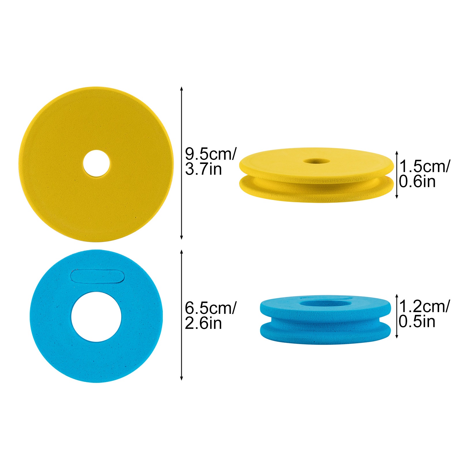 17pcs EVA Foam Spool Winding B - огляд і ціна Snell Fishing Rig